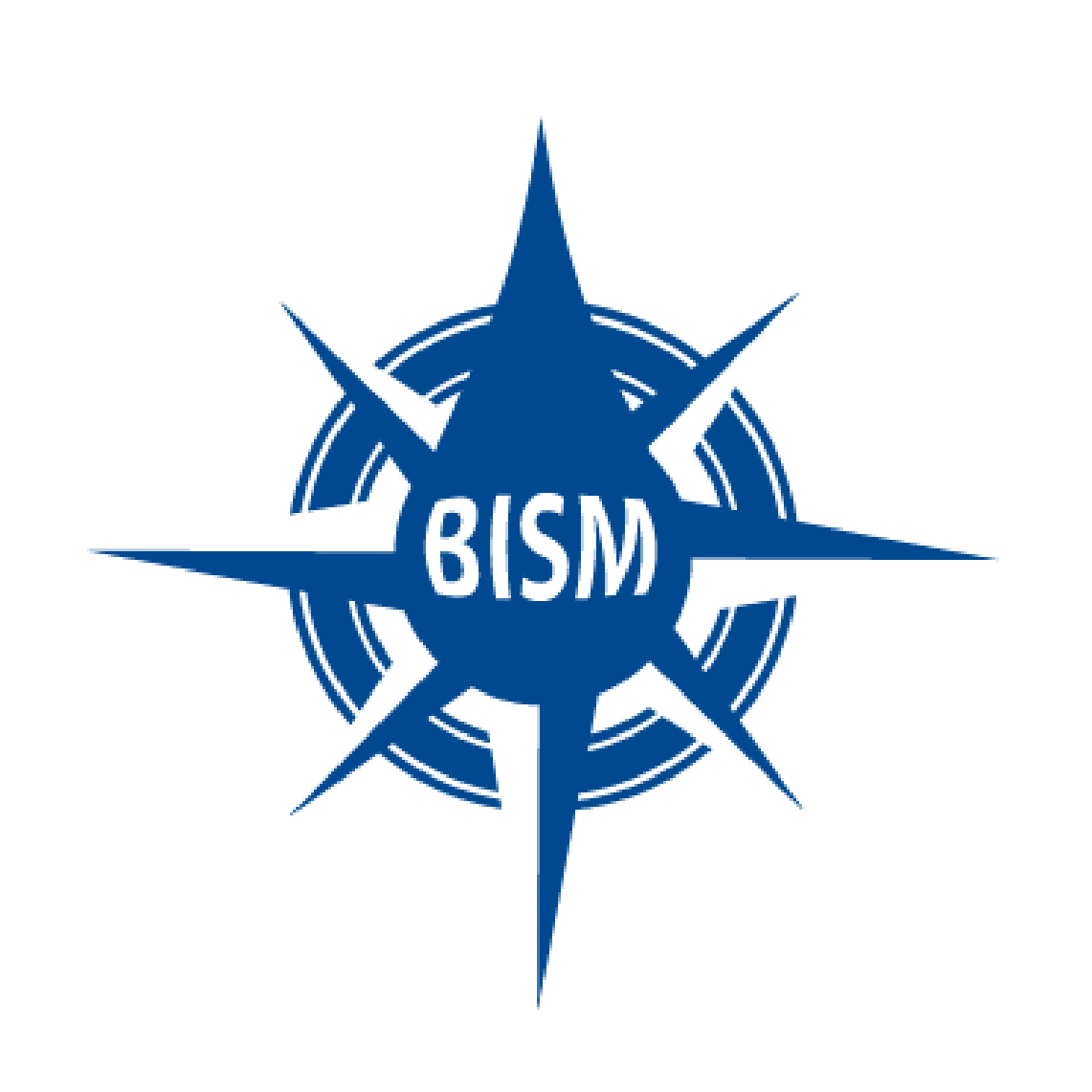Custom Water Link - BISM Beverage logo - compass with water droplet